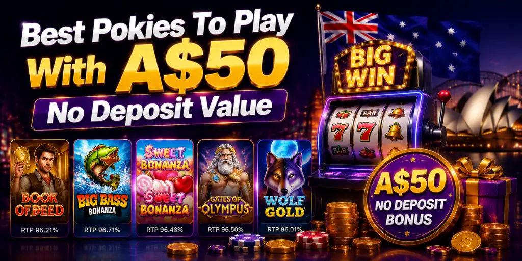 Best Pokies To Play With A$50 No Deposit Value