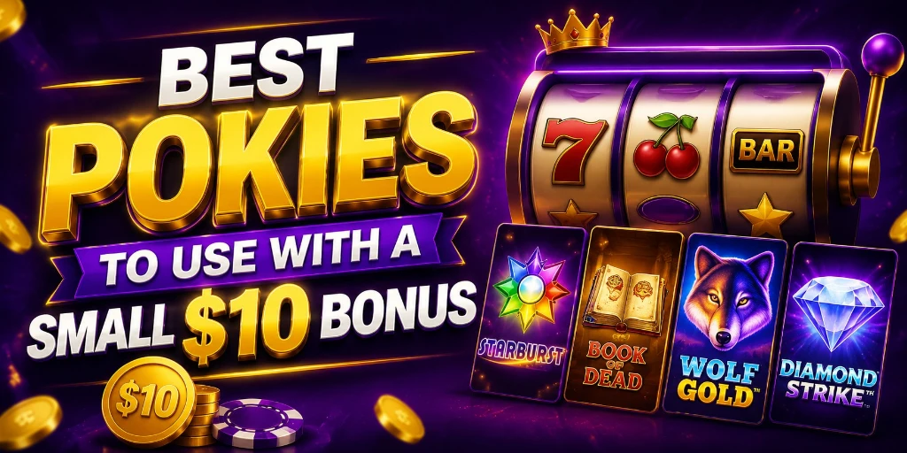Best Pokies To Use With A Small $10 Bonus