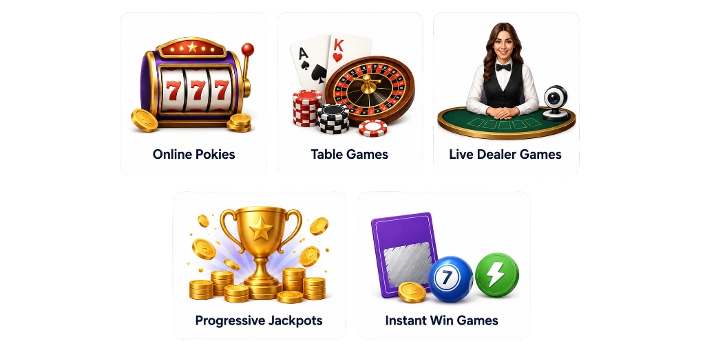 Casino Games Available at $5 Deposit Casinos