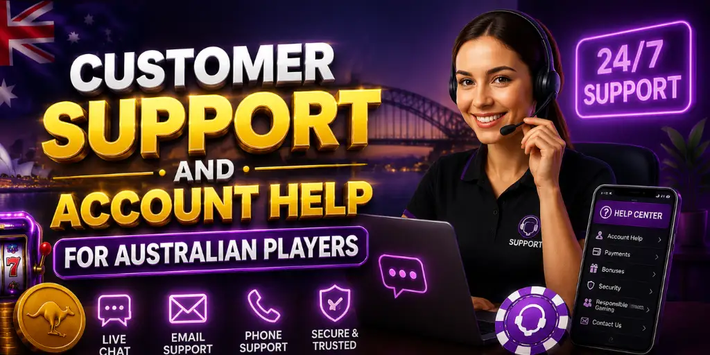 Customer Support And Account Help For Australian Players