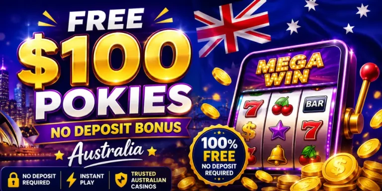 Free $100 Pokies No Deposit Bonus Australia