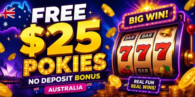 Free $25 Pokies No Deposit Bonus Australia