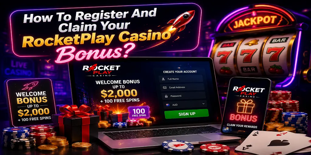 How To Register And Claim Your RocketPlay Casino Bonus