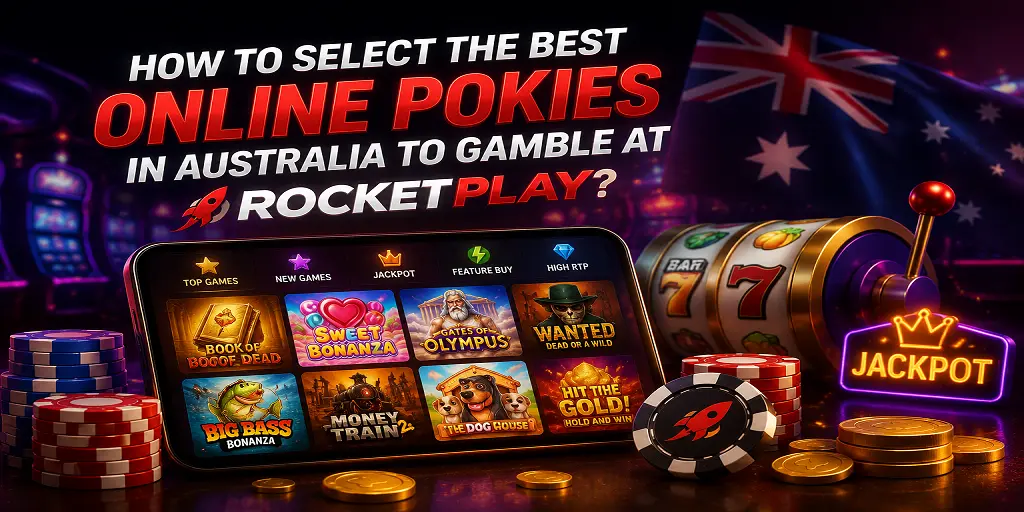 How To Select The Best Online Pokies In Australia To Gamble At RocketPlay