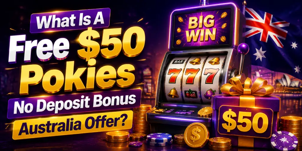What Is A Free $50 Pokies No Deposit Bonus Australia Offer