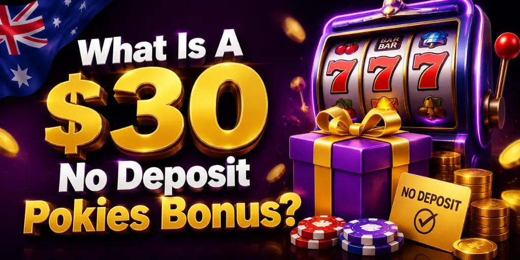 What Is A Free $30 Pokies No Deposit Bonus Australia Offer