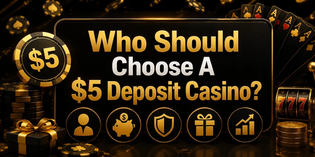Who Should Choose A $5 Deposit Casino?