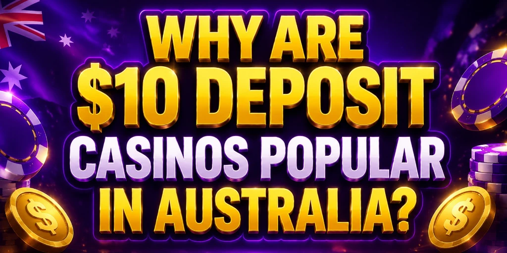 Why Are $10 Deposit Casinos Popular In Australia?