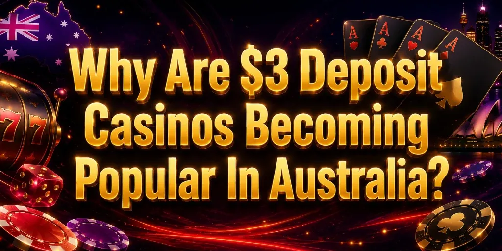 Why Are $3 Deposit Casinos Becoming Popular In Australia