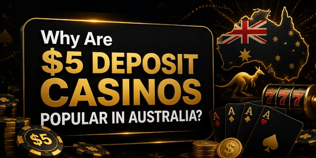 Why Are $5 Deposit Casinos Popular In Australia?